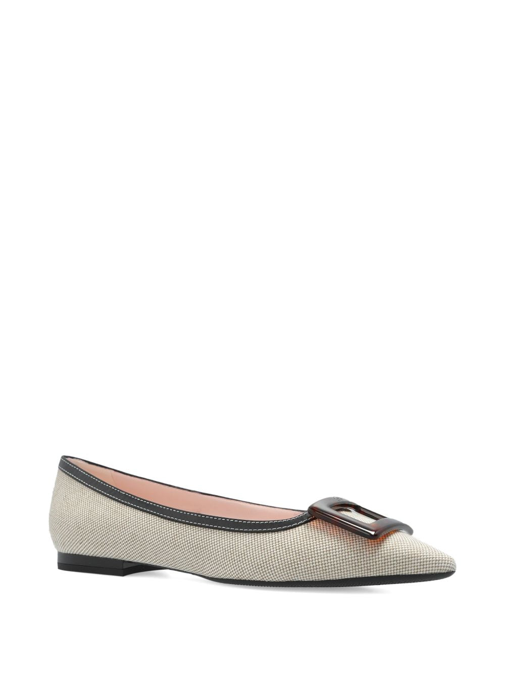 Roger Vivier Women Gommettine Leather Ballets ROGER VIVIER