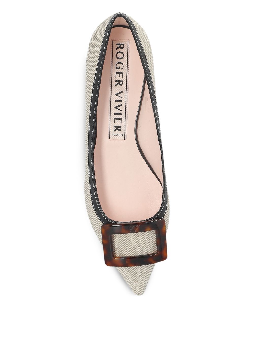 Roger Vivier Women Gommettine Leather Ballets ROGER VIVIER