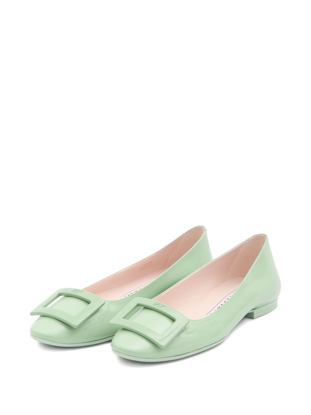 Roger Vivier Women Gommettine Leather Ballets ROGER VIVIER