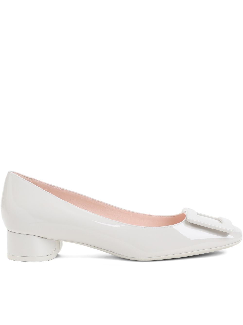 Roger Vivier Women Roundy Leather Pumps ROGER VIVIER