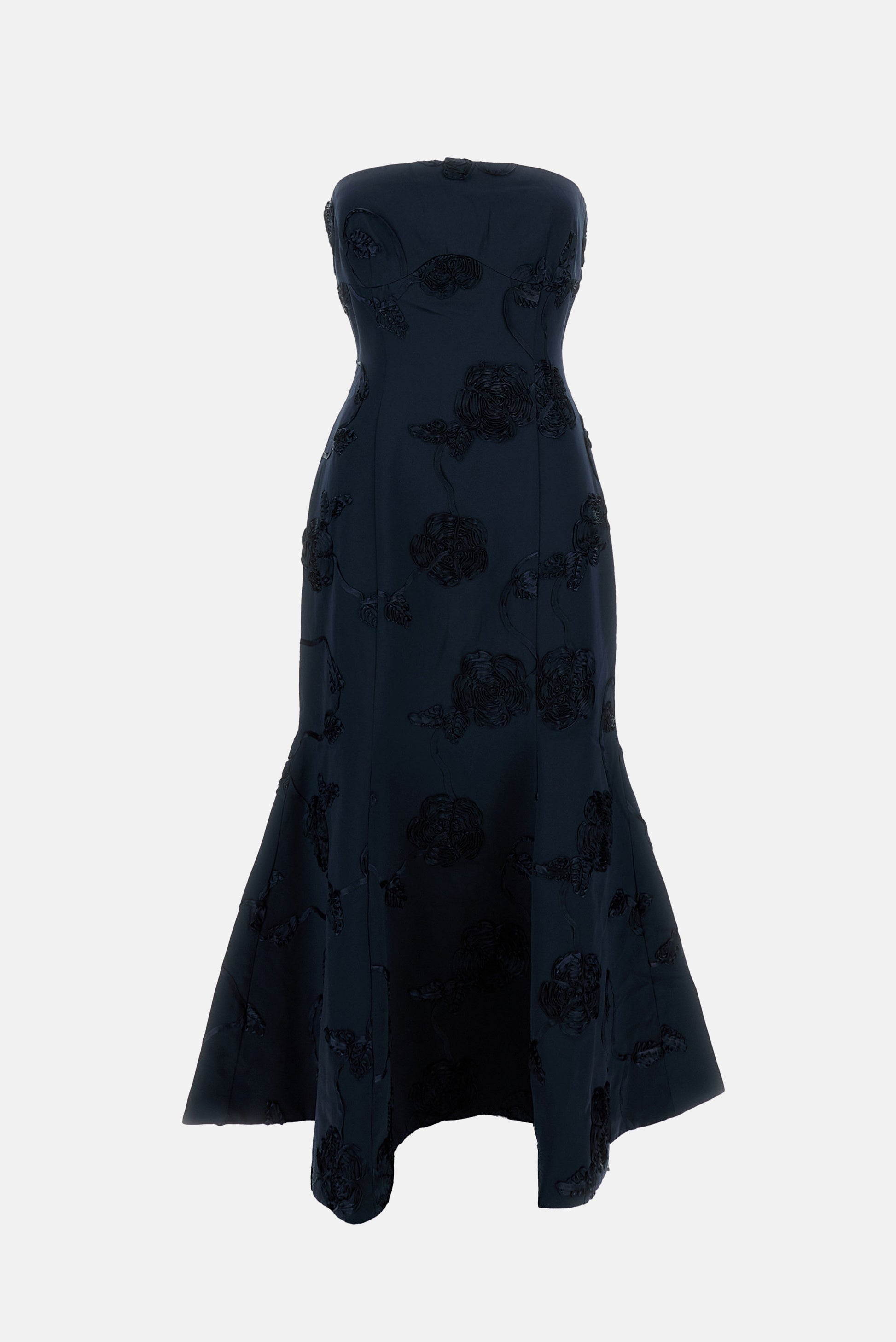Rotate Women Midi Dress With 3D Flowers ROTATE