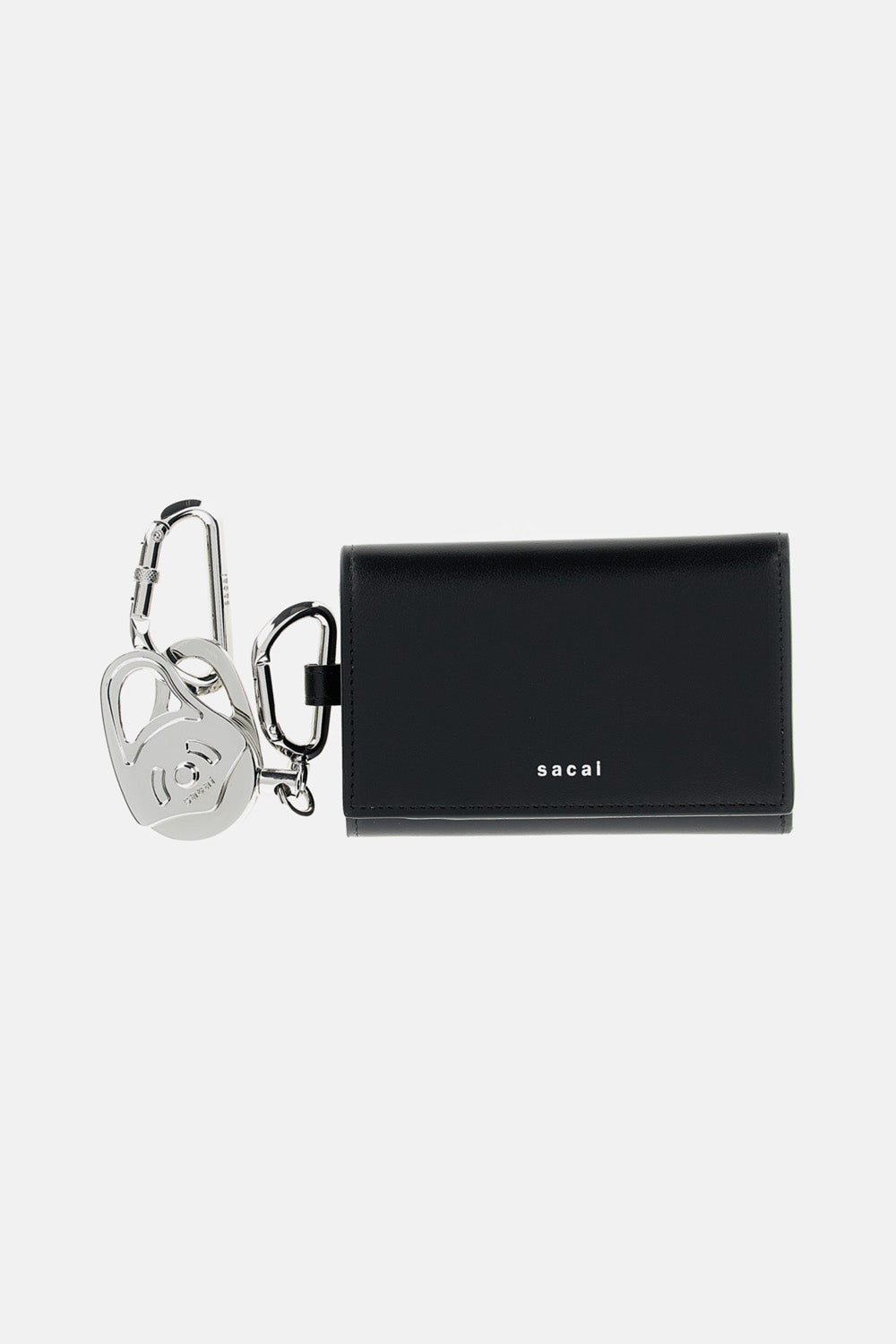 Sacai Men Carabiner Tri-Fold Wallet SACAI
