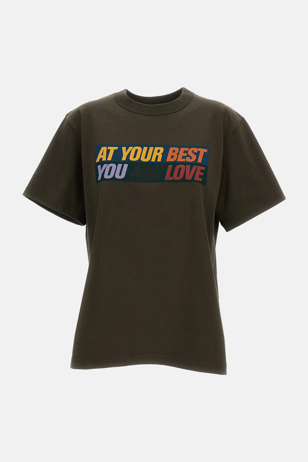Sacai Men Short-Sleeve T-Shirt With A Print