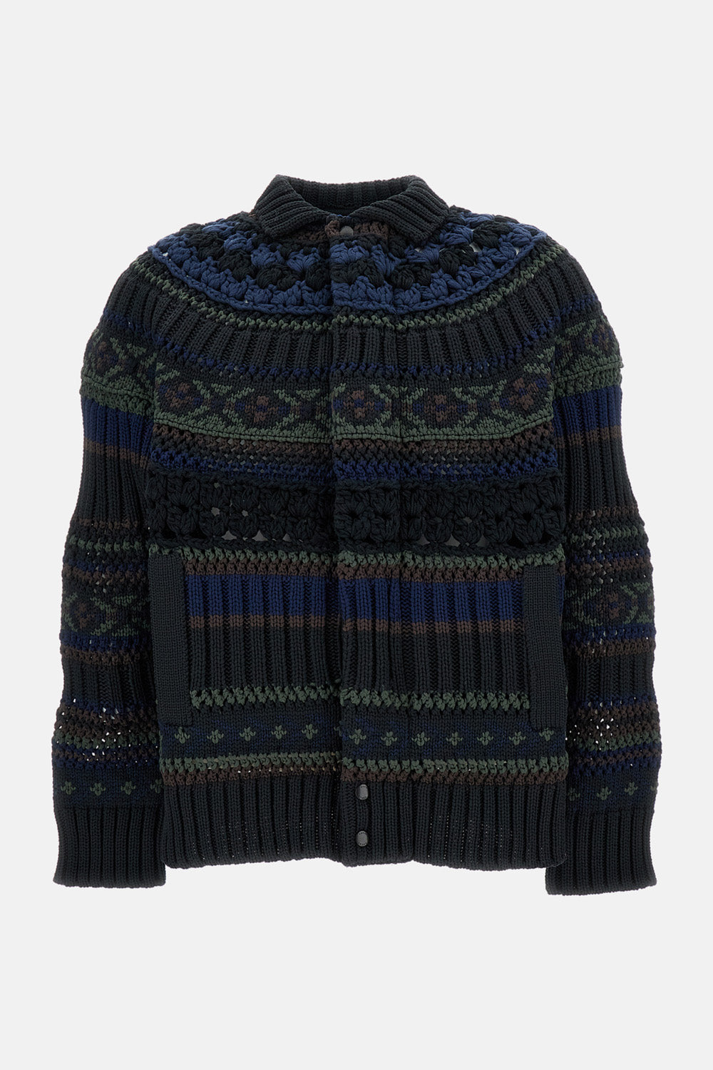 Sacai Men Knit Blouson SACAI