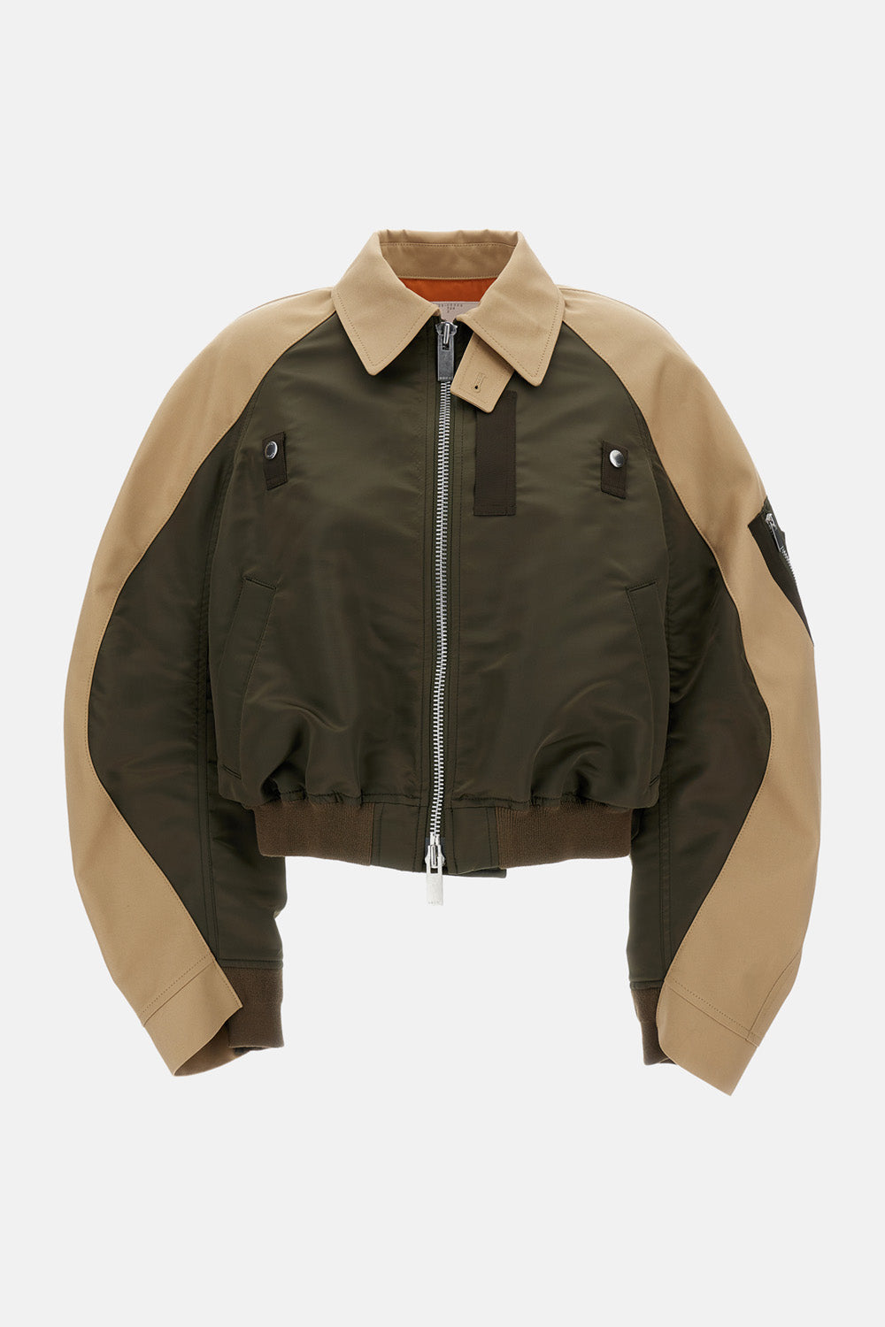 Sacai Women Cotton Chino X Nylon Twill Blouson SACAI