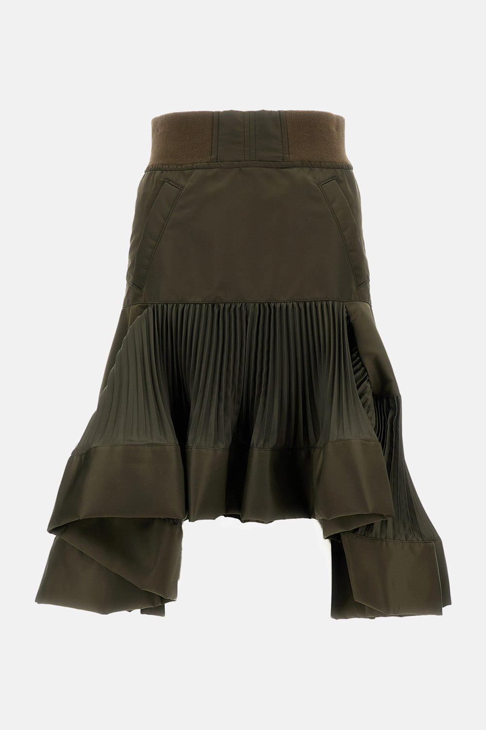 Sacai Women Nylon Twill Skirt SACAI