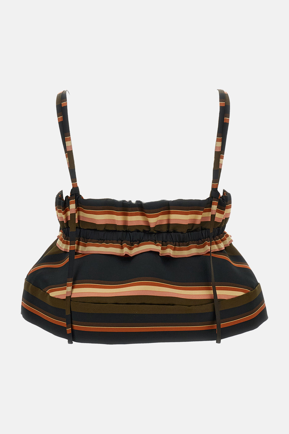 Sacai Women Horizontal Stripes Top SACAI