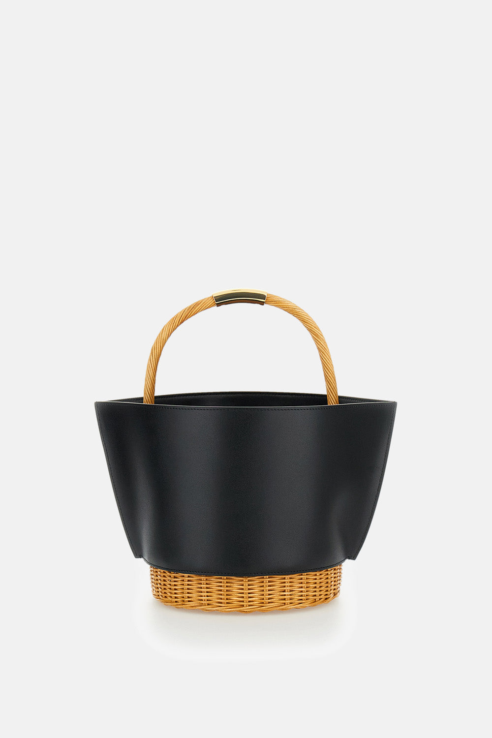 Sacai Women Medium Leather Bucket Bag SACAI
