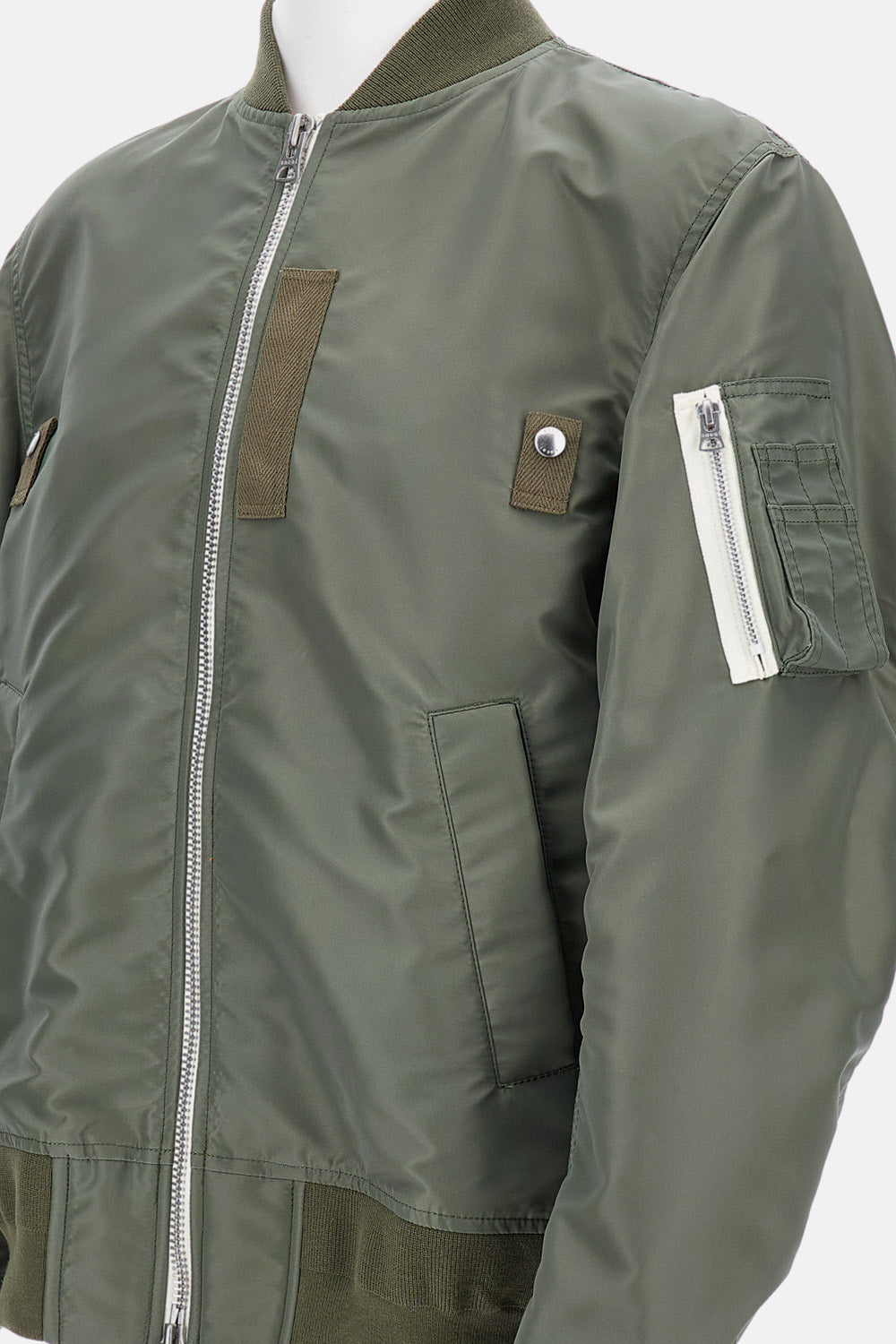 Sacai Men Bomber In Nylon SACAI