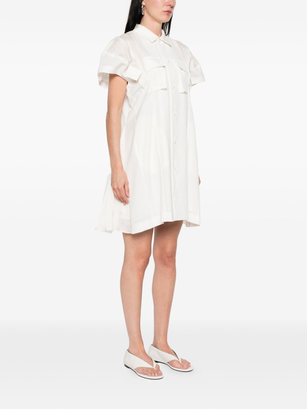 Sacai Women Wool Suiting Dress SACAI