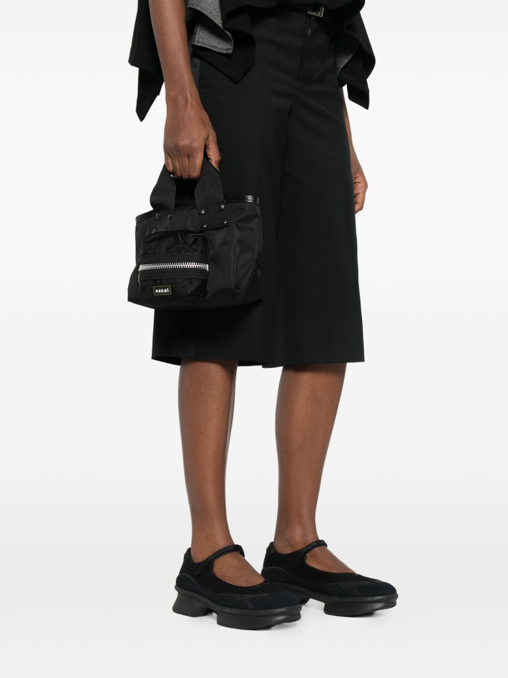 Sacai Women Pocket Small Nylon Tote SACAI