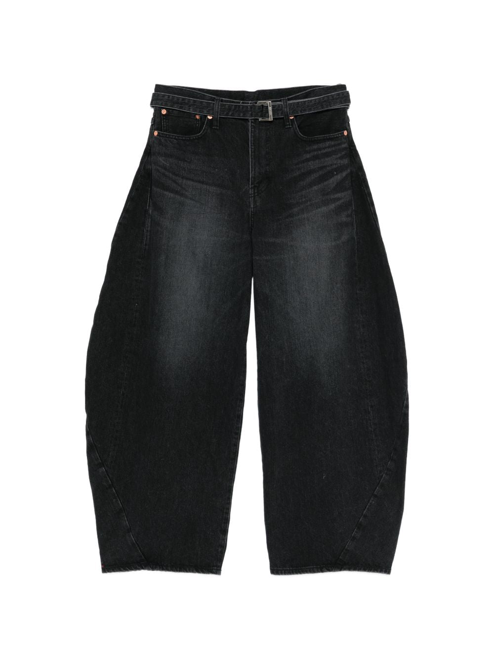 Sacai Men Wide-Leg Denim Jeans SACAI