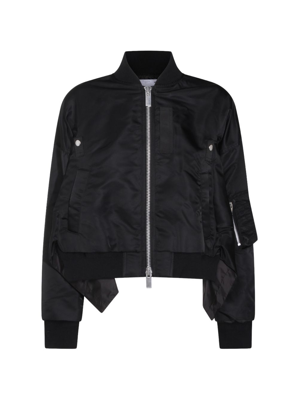Sacai Women Nylon Bomber Jacket SACAI