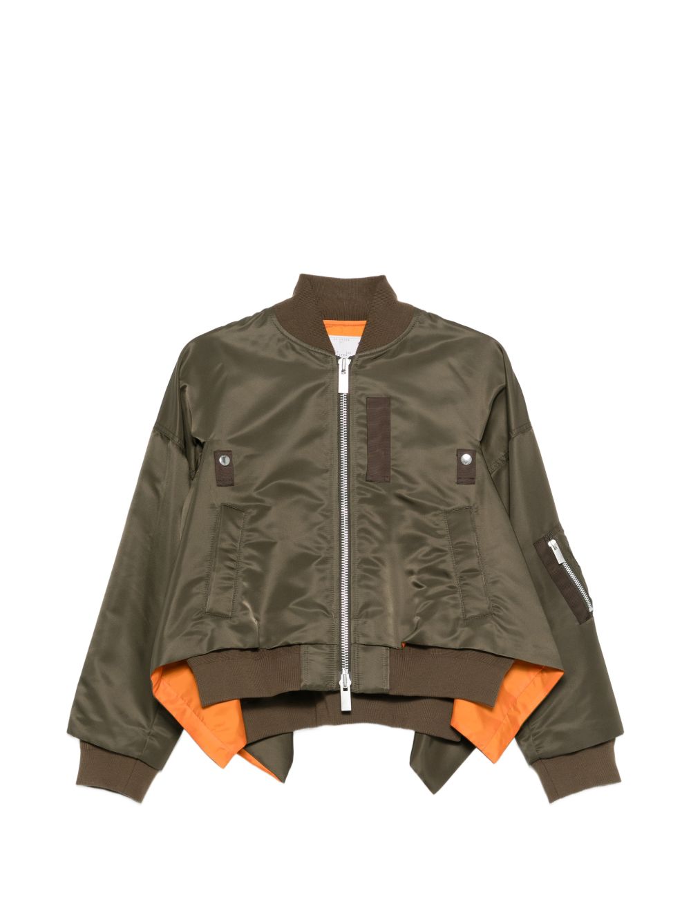 Sacai Women Nylon Bomber Jacket SACAI