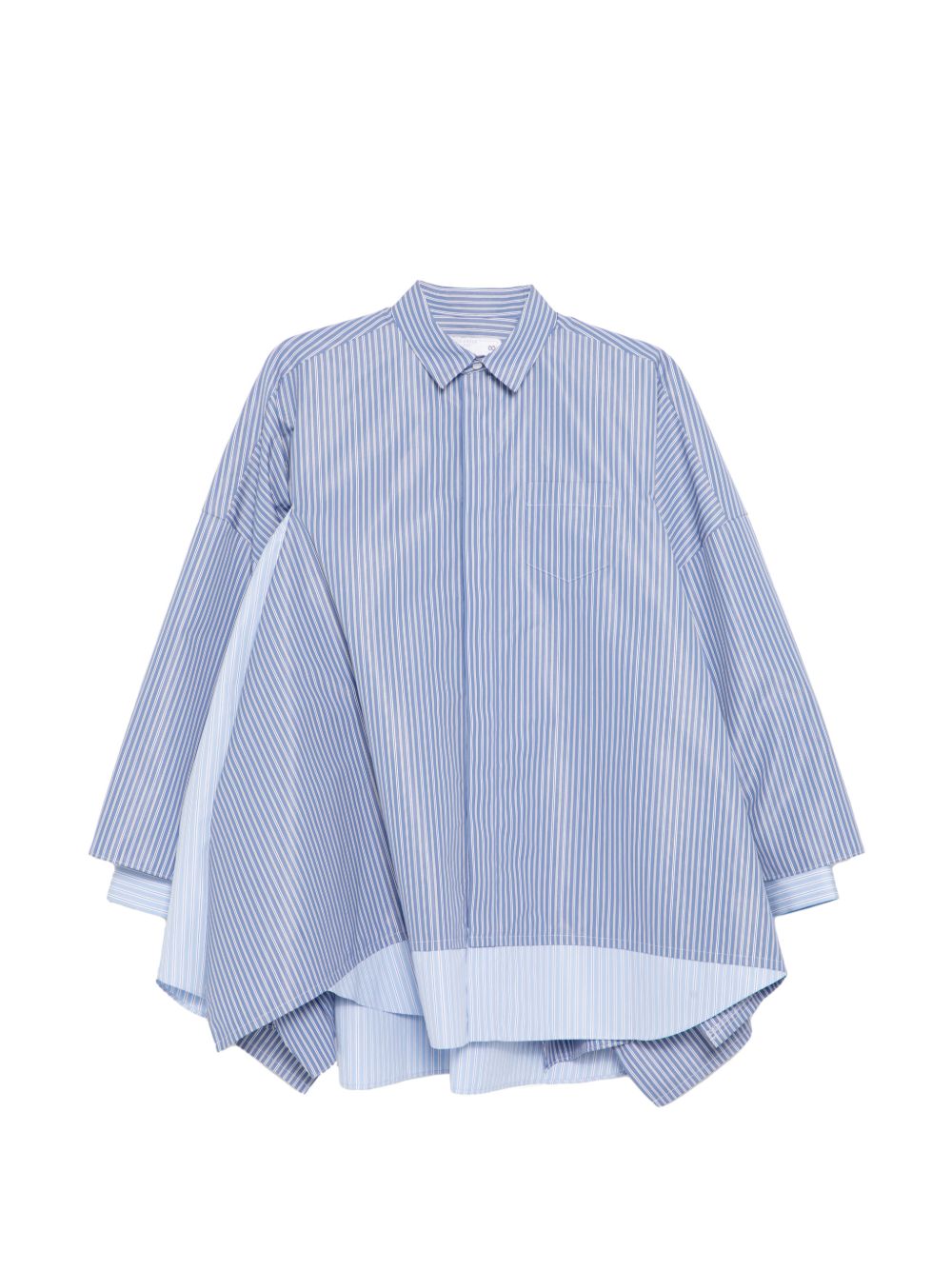 Sacai Women Striped Cotton Shirt