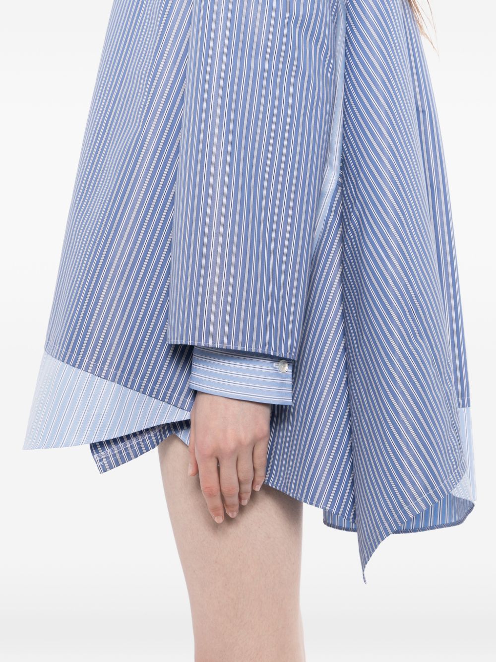 Sacai Women Striped Cotton Shirt