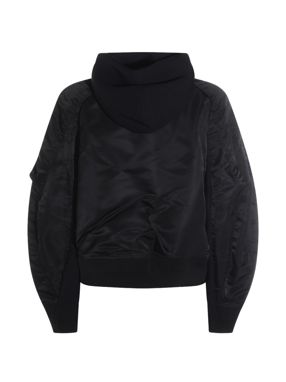 Sacai Women Cotton And Nylon Hoodie SACAI