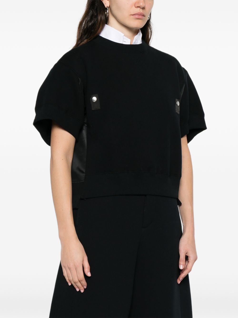 Sacai Women Cotton And Nylon Top SACAI