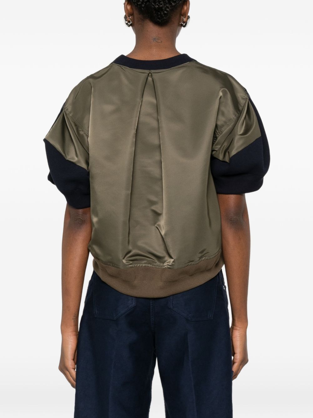Sacai Women Cotton Blend Sweater SACAI