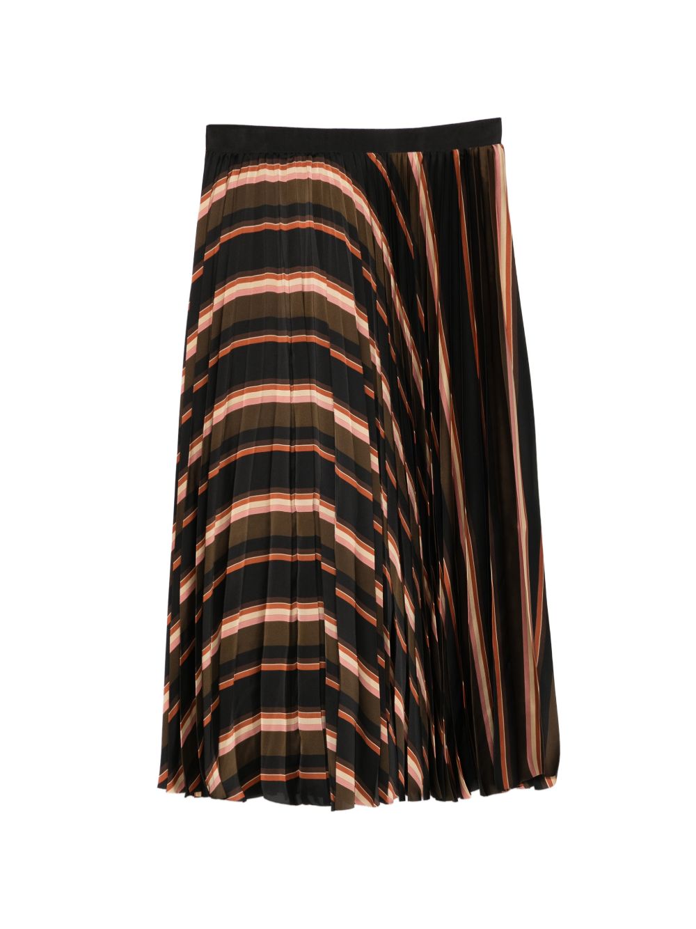 Sacai Women Striped Midi Skirt