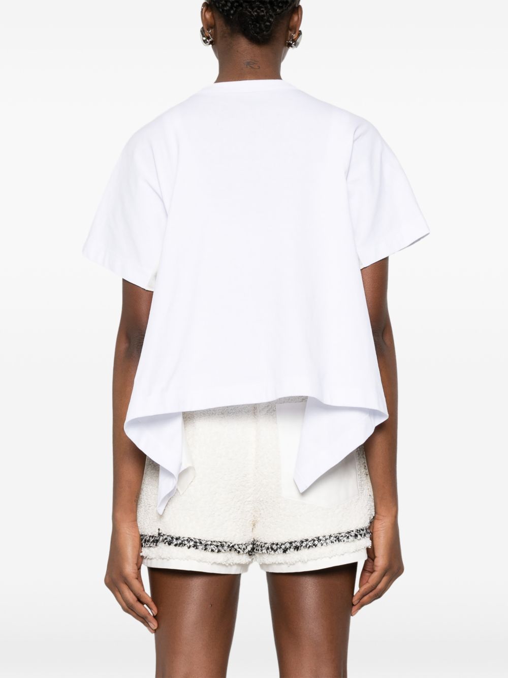 Sacai Women Cotton T-Shirt SACAI