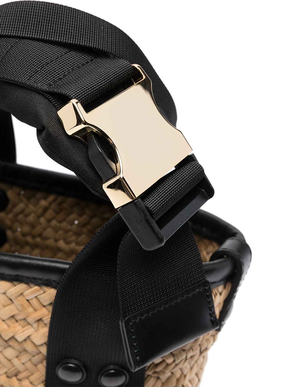 Sacai Women Rafia Bucket Bag SACAI