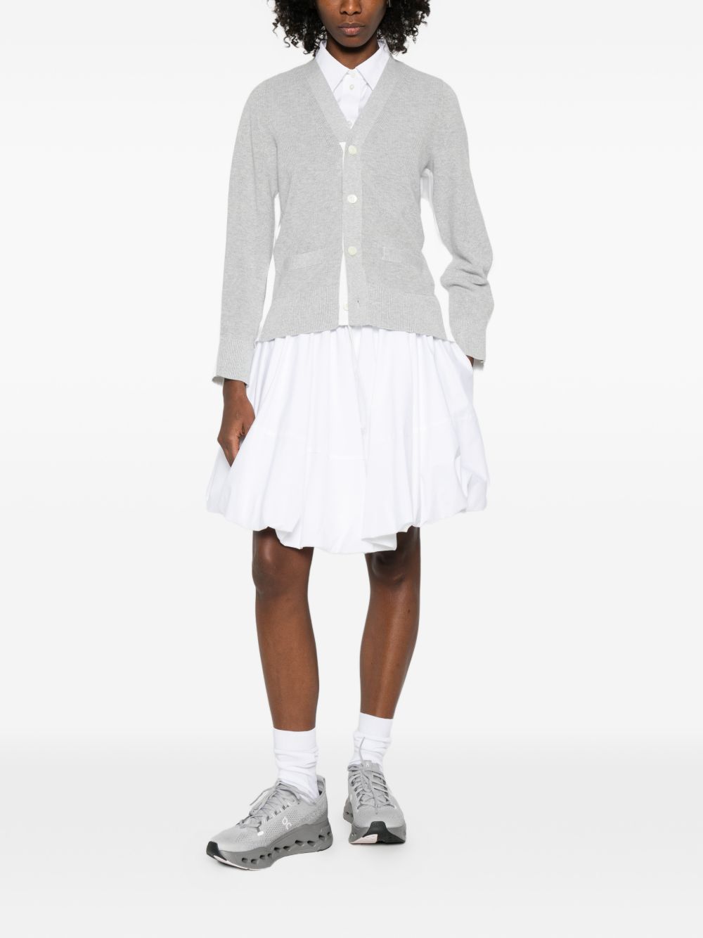 Sacai Women Cotton Cardigan SACAI