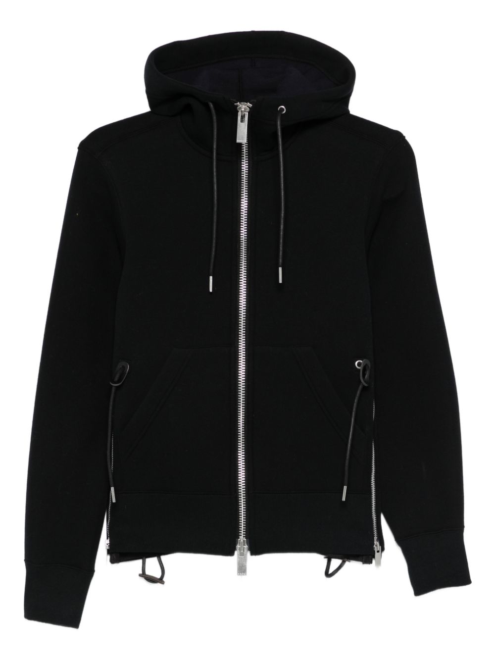 Sacai Women Cotton Zipped Hoodie SACAI