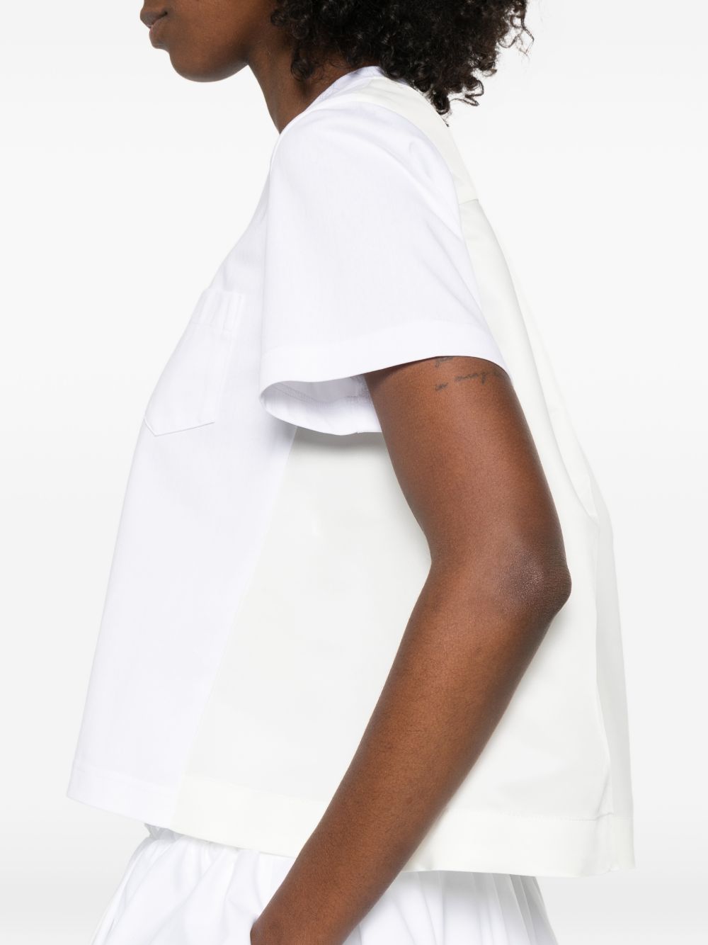 Sacai Women Cotton T-Shirt SACAI