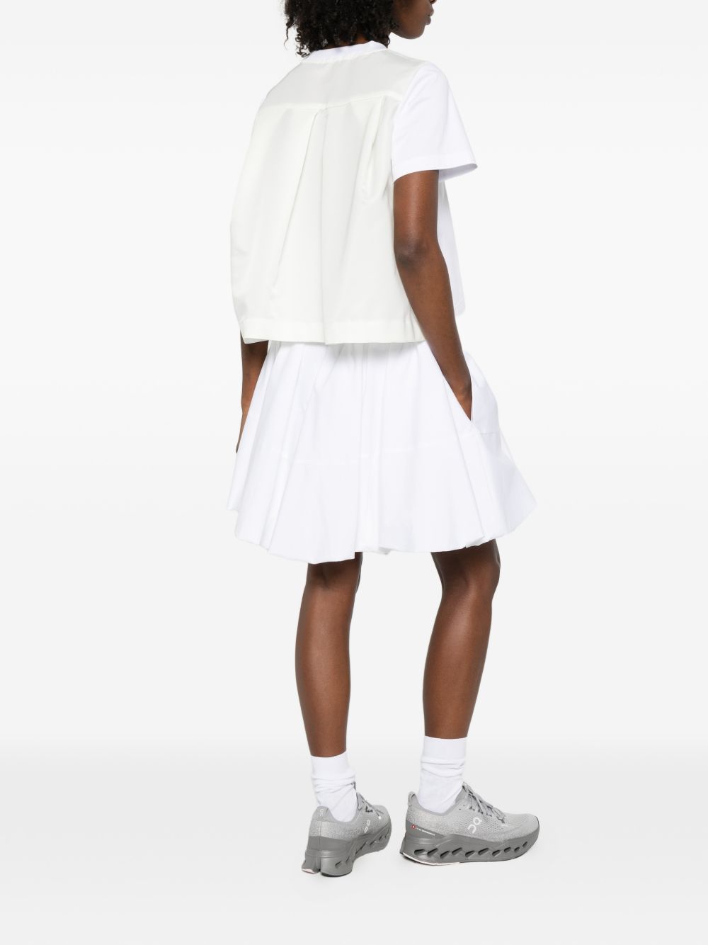 Sacai Women Cotton T-Shirt SACAI