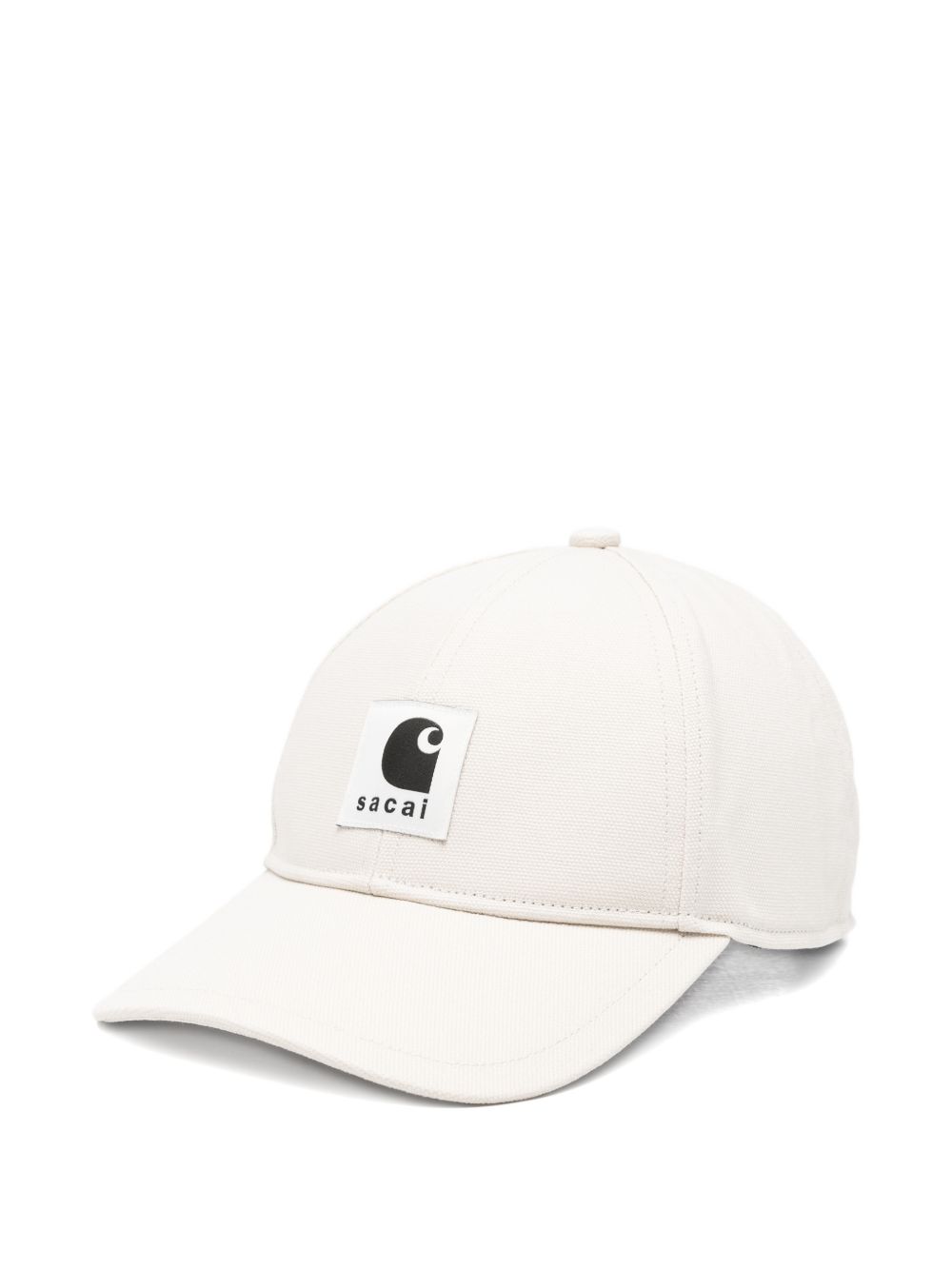 Sacai X Carhartt Wip Men Logo Cotton Baseball Cap SACAI X CARHARTT WIP