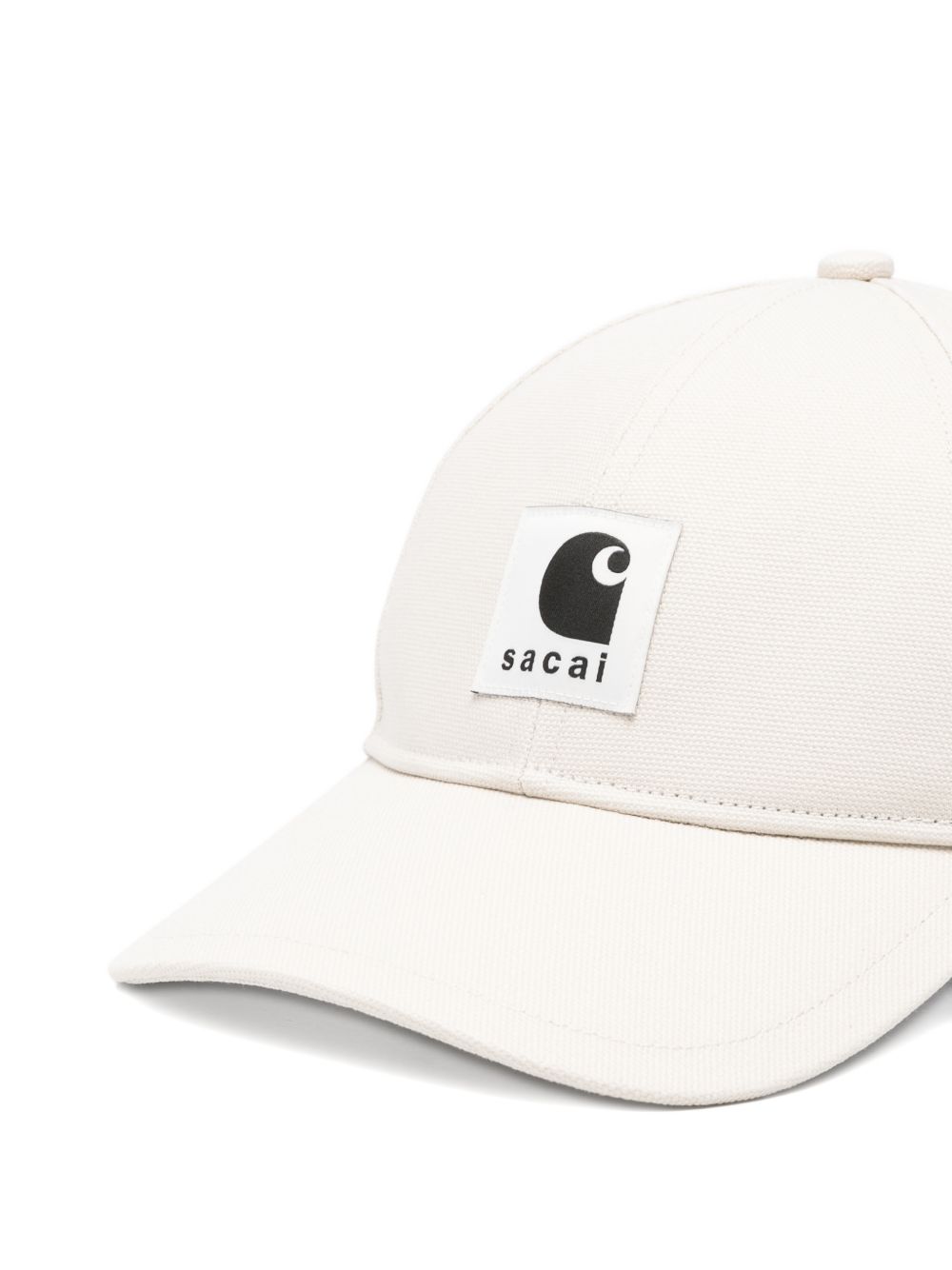 Sacai X Carhartt Wip Men Logo Cotton Baseball Cap SACAI X CARHARTT WIP