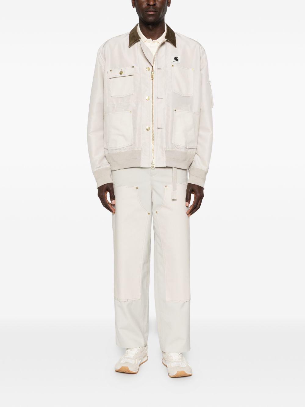 Sacai X Carhartt Wip Men Wool Blend Trousers SACAI X CARHARTT WIP