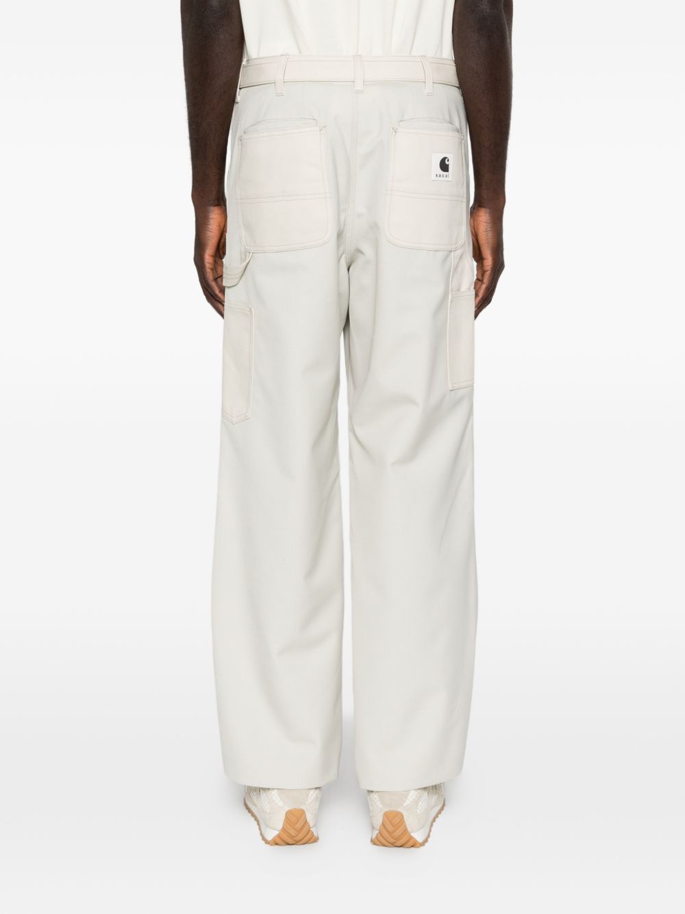 Sacai X Carhartt Wip Men Wool Blend Trousers SACAI X CARHARTT WIP