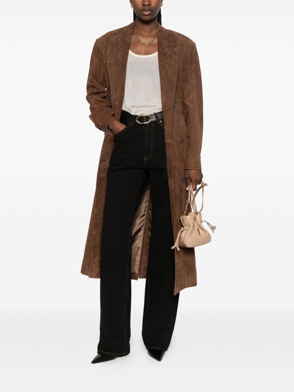 Saint Laurent Women Baggy Denim Jeans SAINT LAURENT