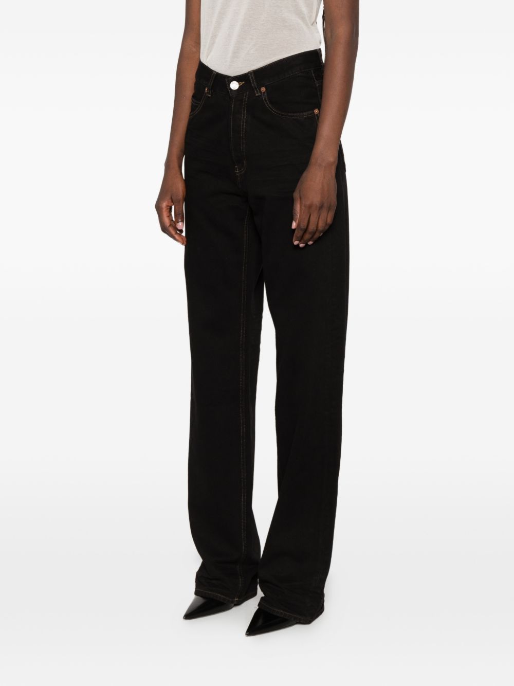 Saint Laurent Women Baggy Denim Jeans SAINT LAURENT