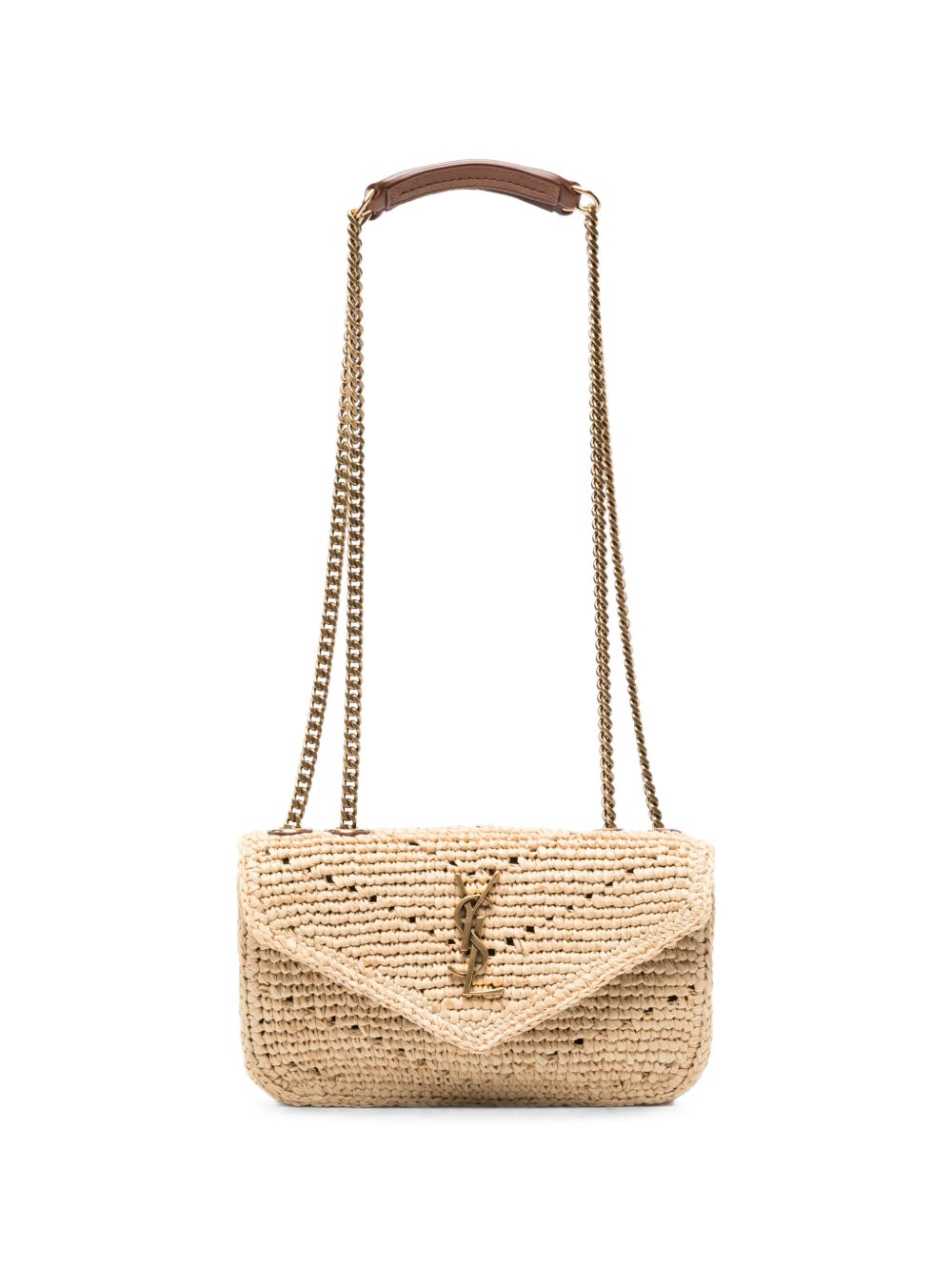 Saint Laurent Women Loulou Rafia Mini Bag SAINT LAURENT