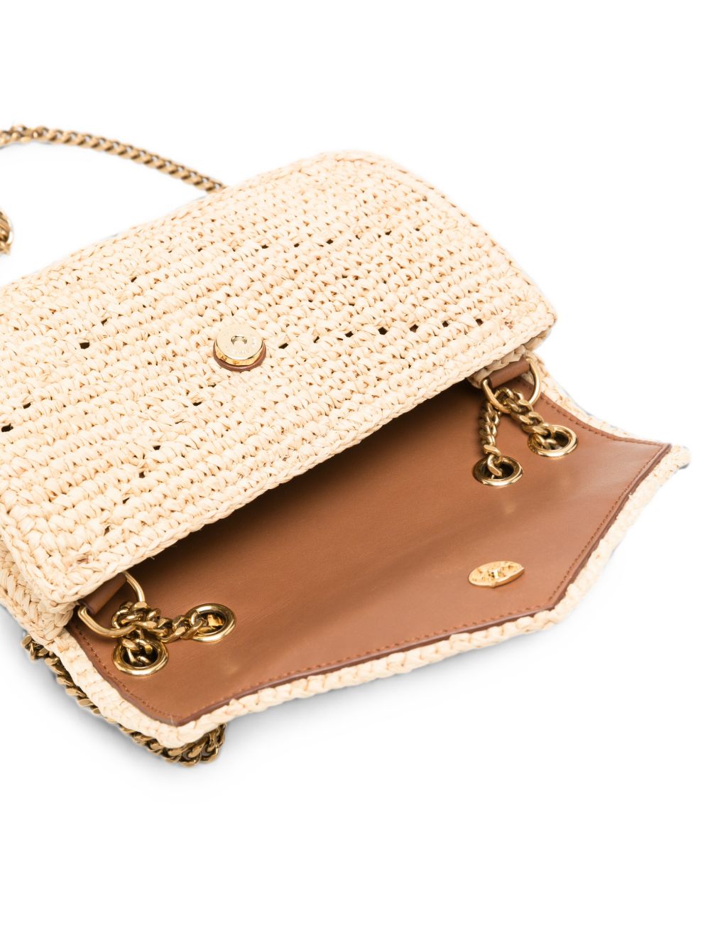 Saint Laurent Women Loulou Rafia Mini Bag SAINT LAURENT