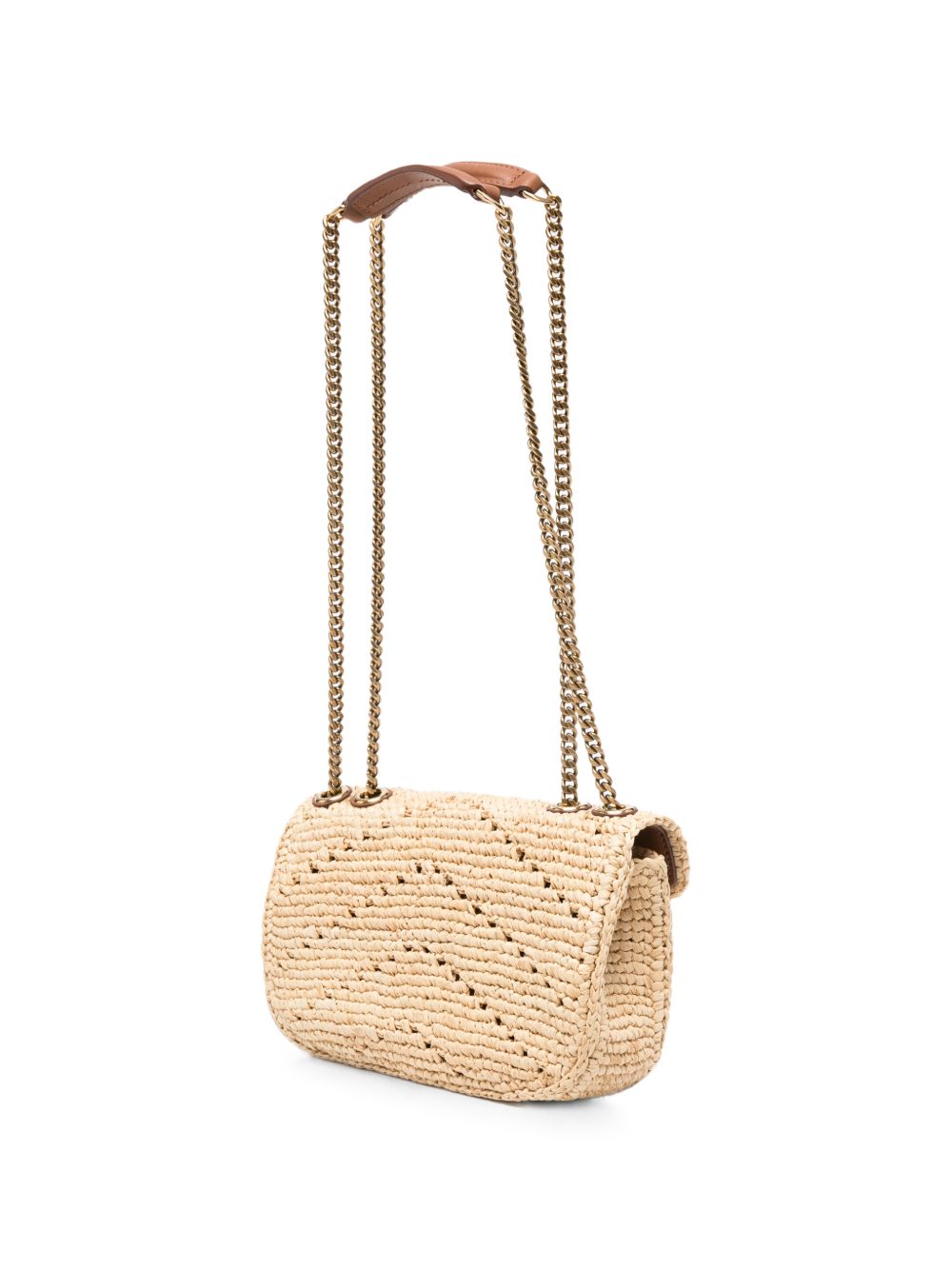 Saint Laurent Women Loulou Rafia Mini Bag SAINT LAURENT