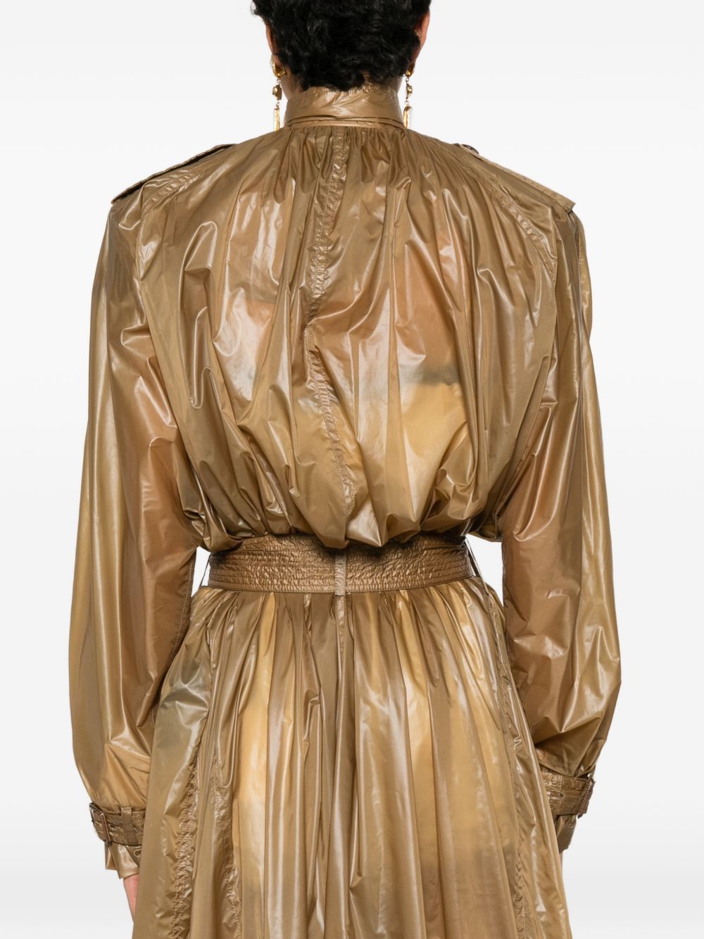 Saint Laurent Women Nylon Trench Coat SAINT LAURENT