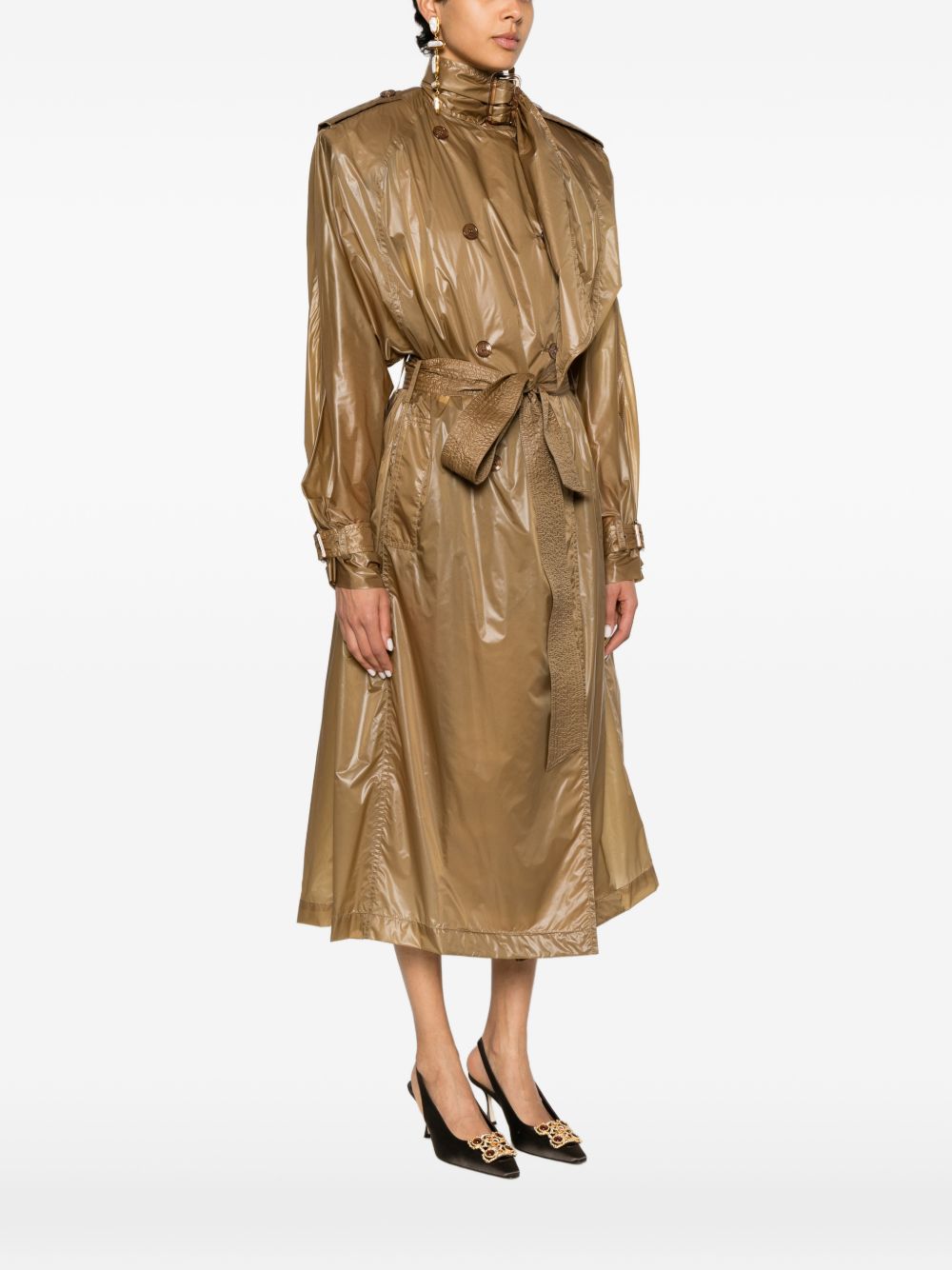Saint Laurent Women Nylon Trench Coat SAINT LAURENT