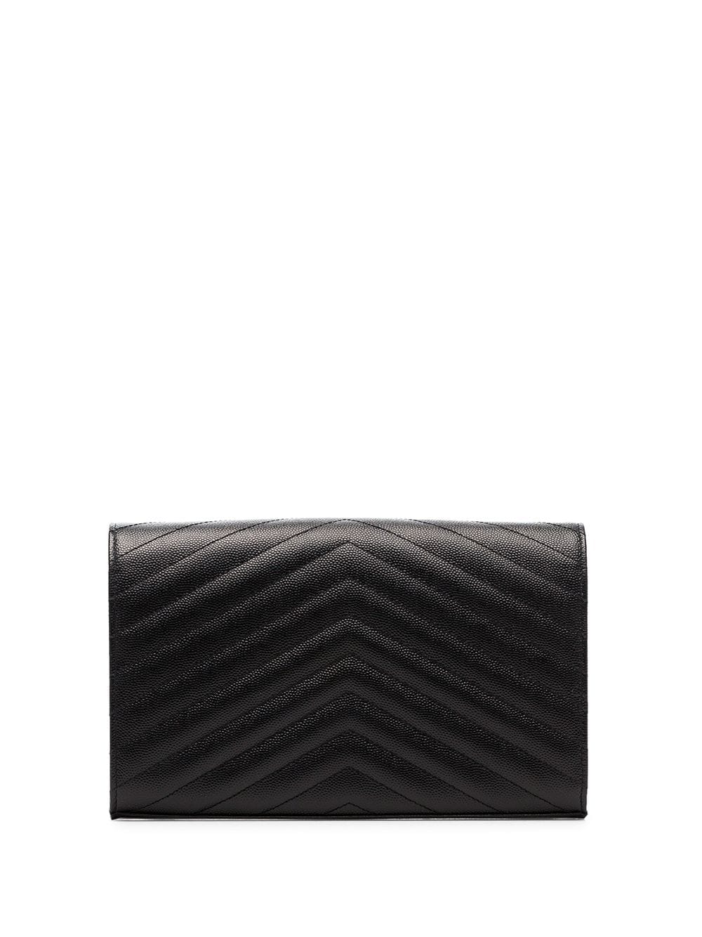 Saint Laurent Women Cassandre Leather Wallet On Chain SAINT LAURENT