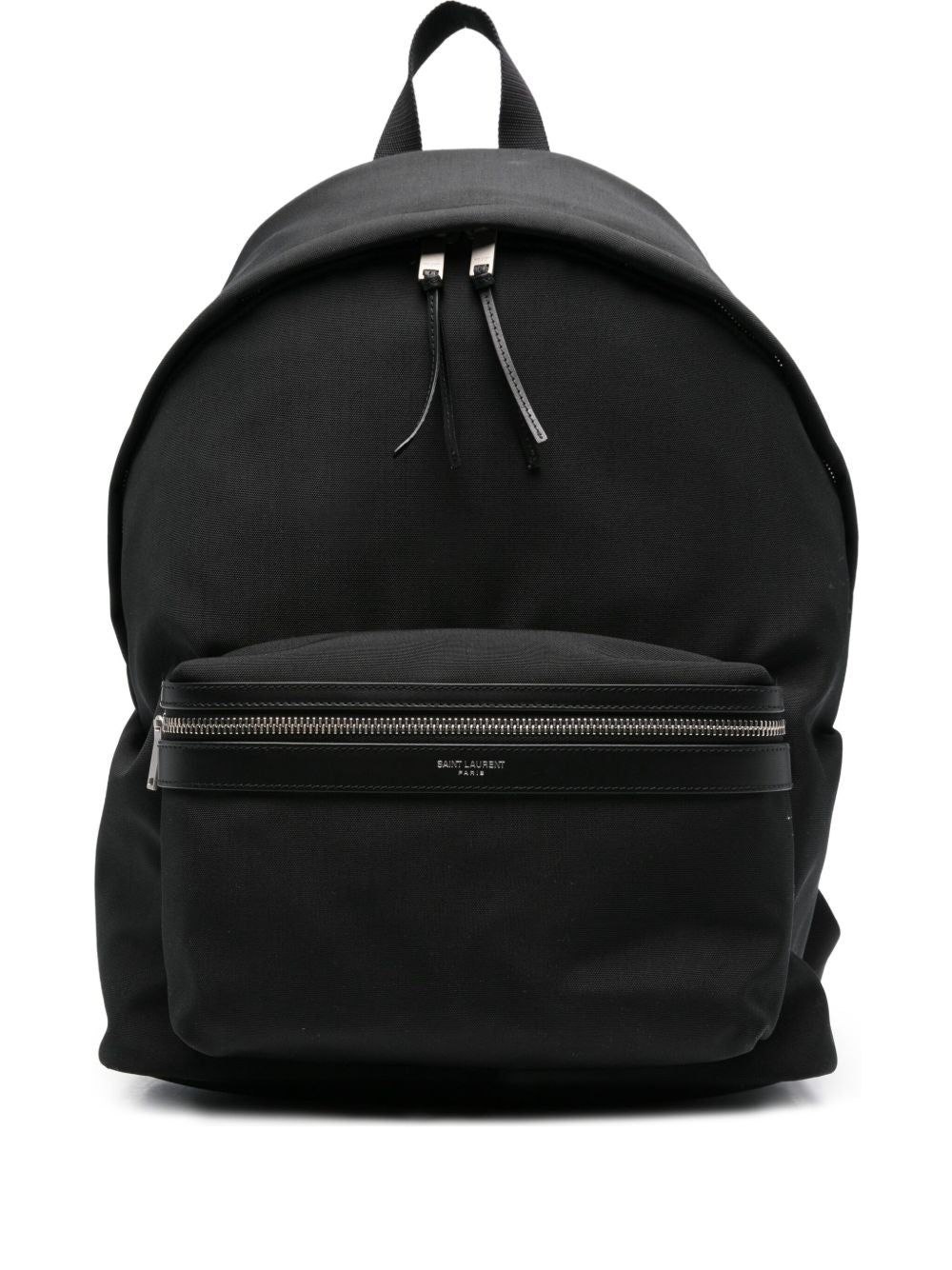 Saint Laurent Men City Canvas Backpack