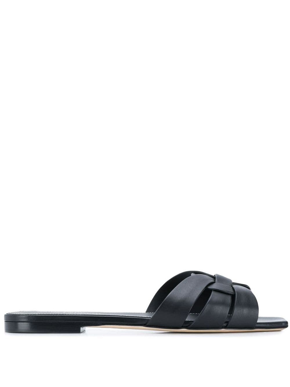 Saint Laurent Women Tribute Nu Pieds Leather Sandals SAINT LAURENT