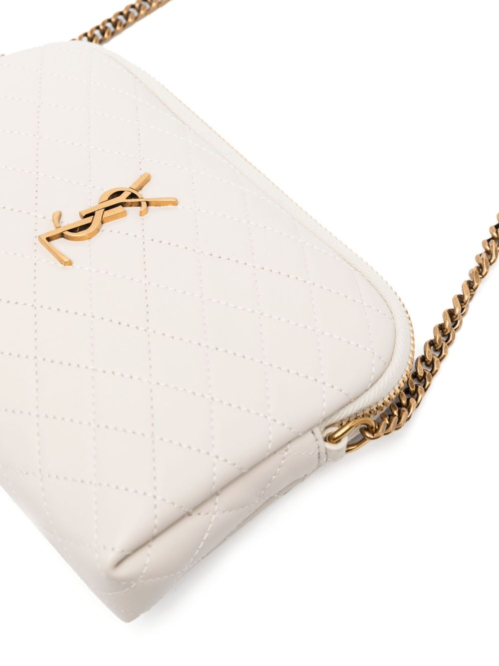 Saint Laurent Women Gaby Mini Leather Crossbody Bag SAINT LAURENT