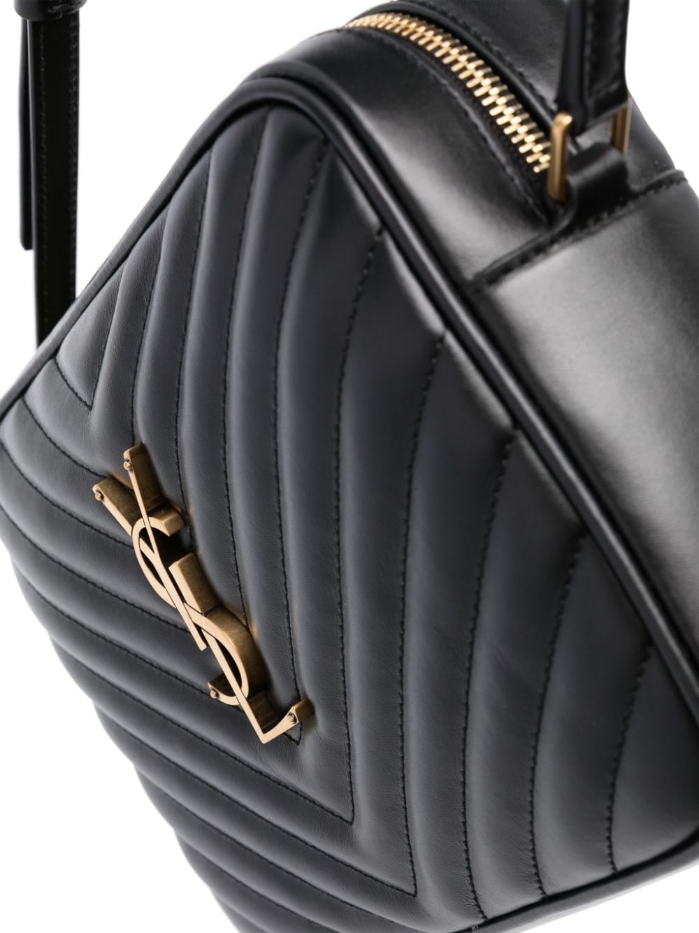 Saint Laurent Women Lou Leather Crossbody Bag