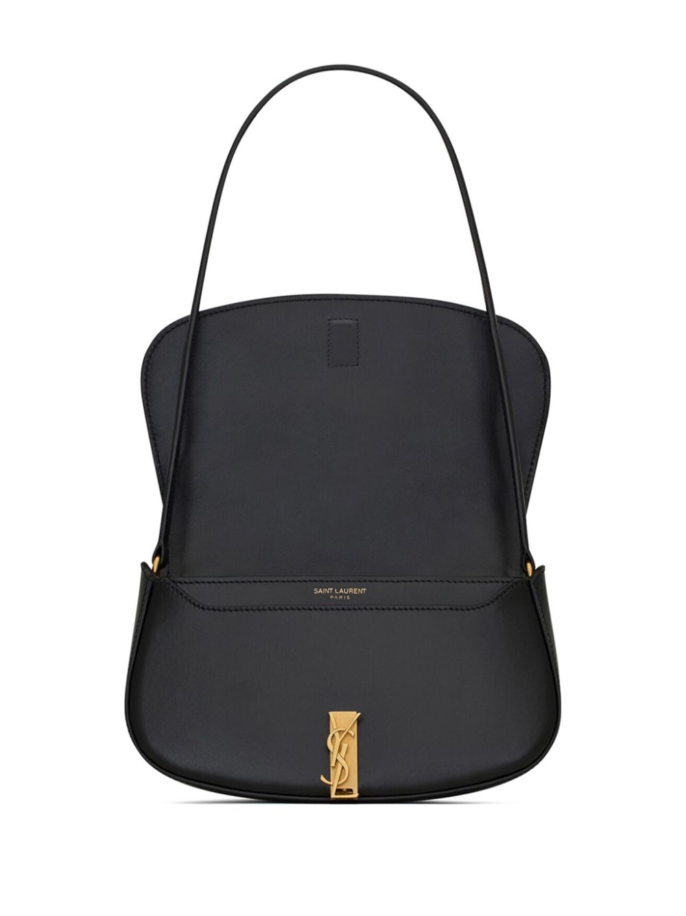 Saint Laurent Women Demi Lune Leather Shoulder Bag SAINT LAURENT