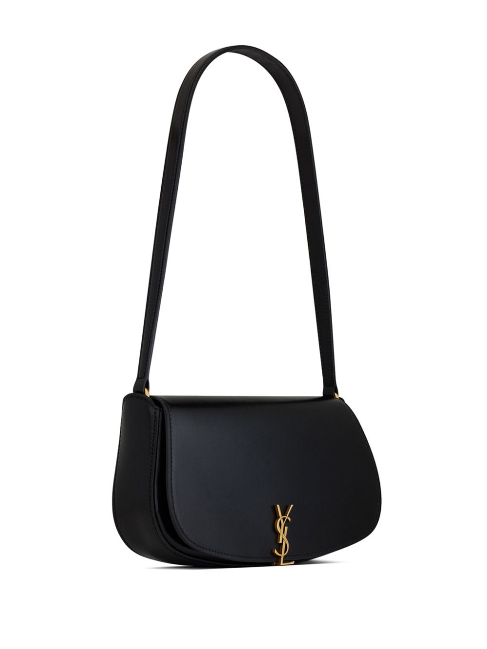 Saint Laurent Women Demi Lune Leather Shoulder Bag SAINT LAURENT