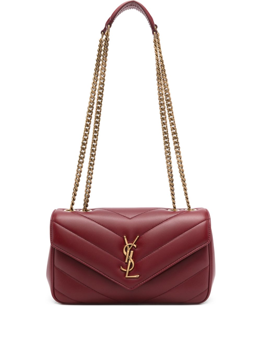 Saint Laurent Women Loulou Small Leather Shoulder Bag SAINT LAURENT