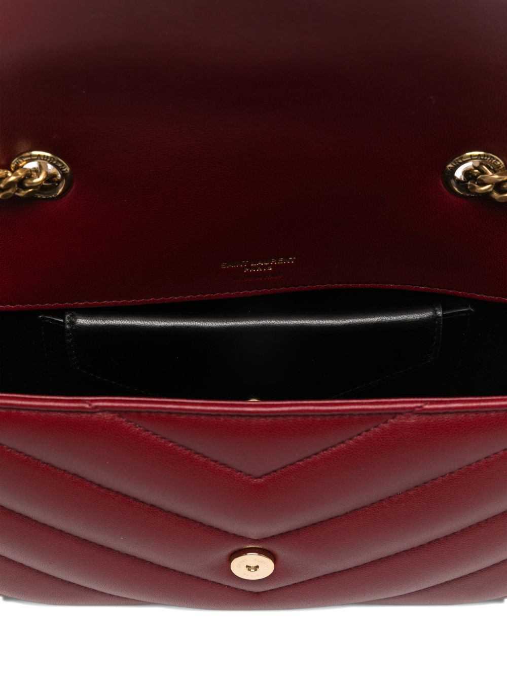 Saint Laurent Women Loulou Small Leather Shoulder Bag SAINT LAURENT